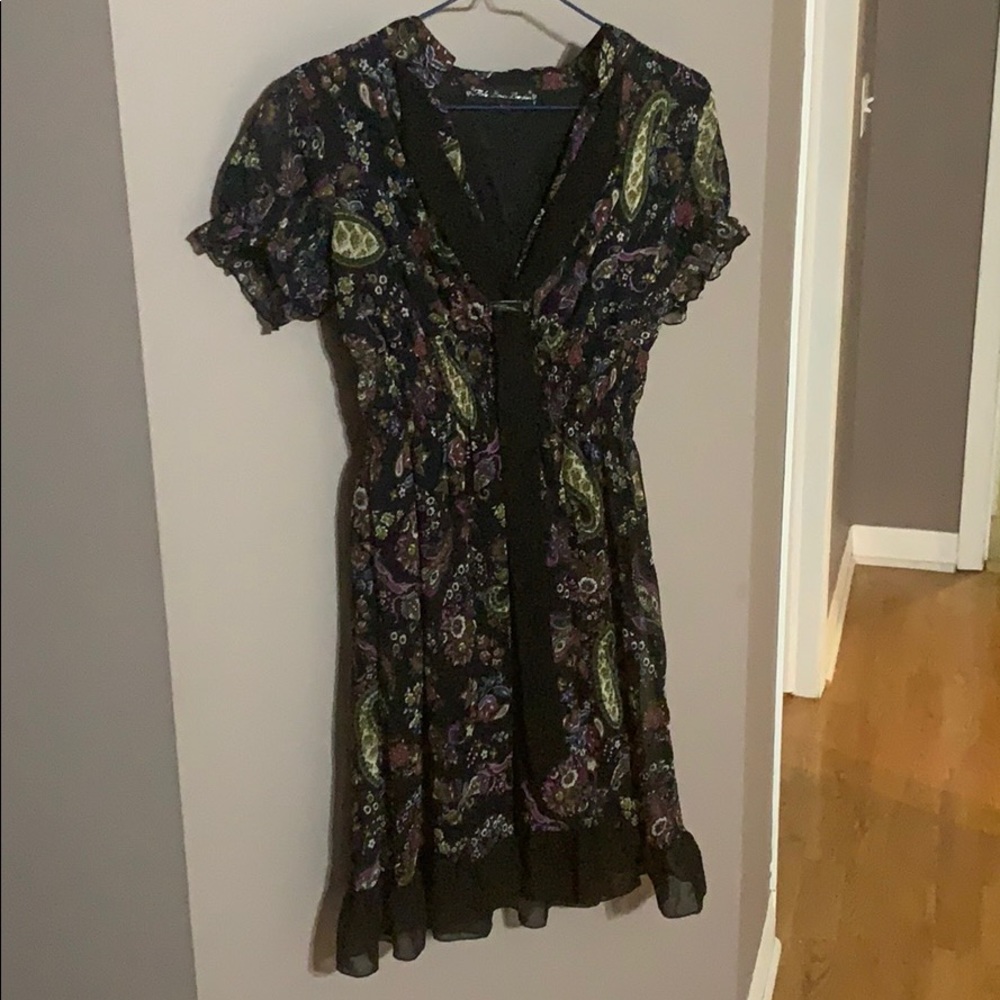 Pretty Mela Loves London floral dress, NWOT, S